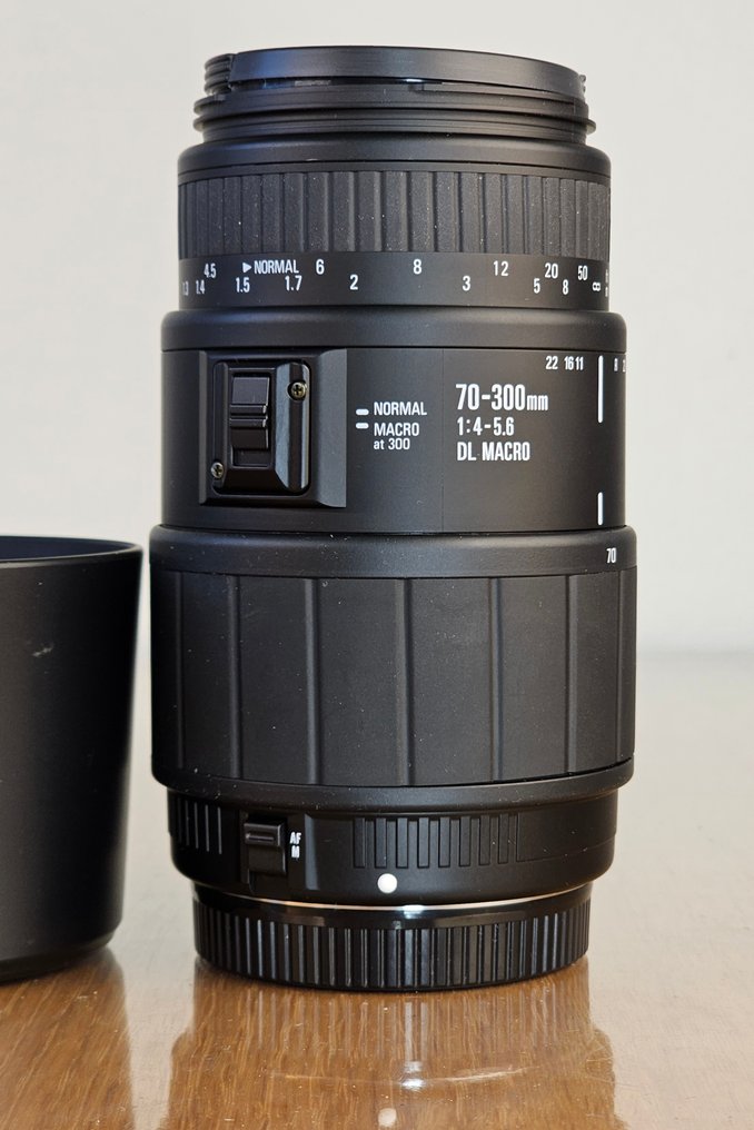 Sigma 4-5.6/70-300mm DL Macro for Canon Zoom objektív #4.3