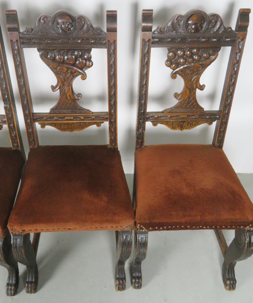 Chair (6) - Oak, stuff - Delivery possible #4.3