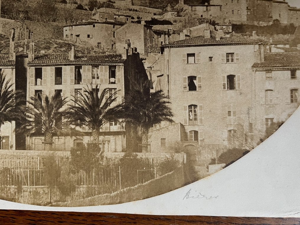 Eduard Baldus - 1850s Salt Print of Hyères France #2.1