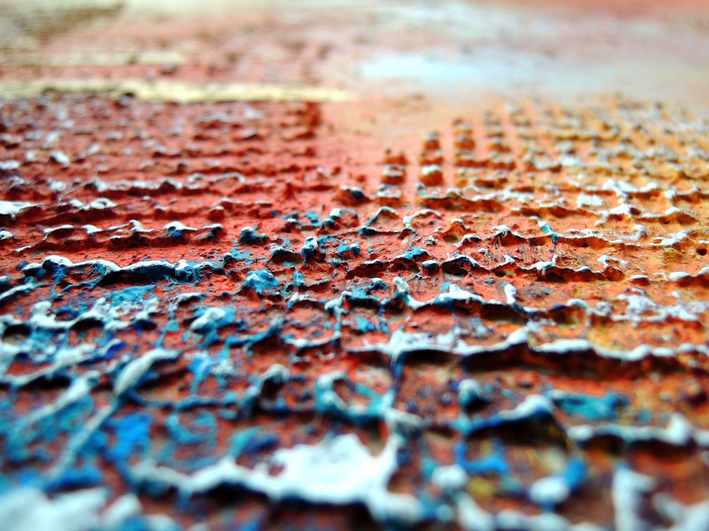 Monika Spiewak - Abstract - Oil Painting Stretched On The Frame - XXL - Ready To Hang - 1/1 Unique Piece #3.2