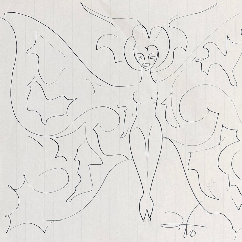 Jesús Fuertes (1938-2006) - L’Ange du souffle - 1970 #2.1