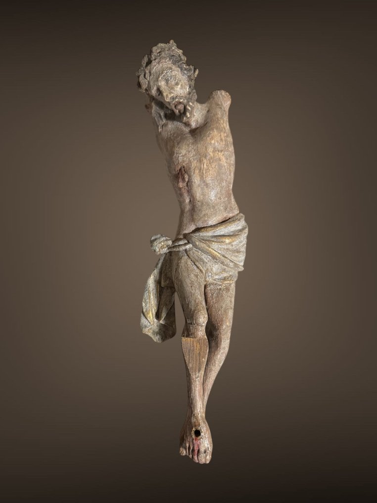 Szobor, Corpus Christi - 18e eeuw - 36 cm - Fa - 1750 #1.0