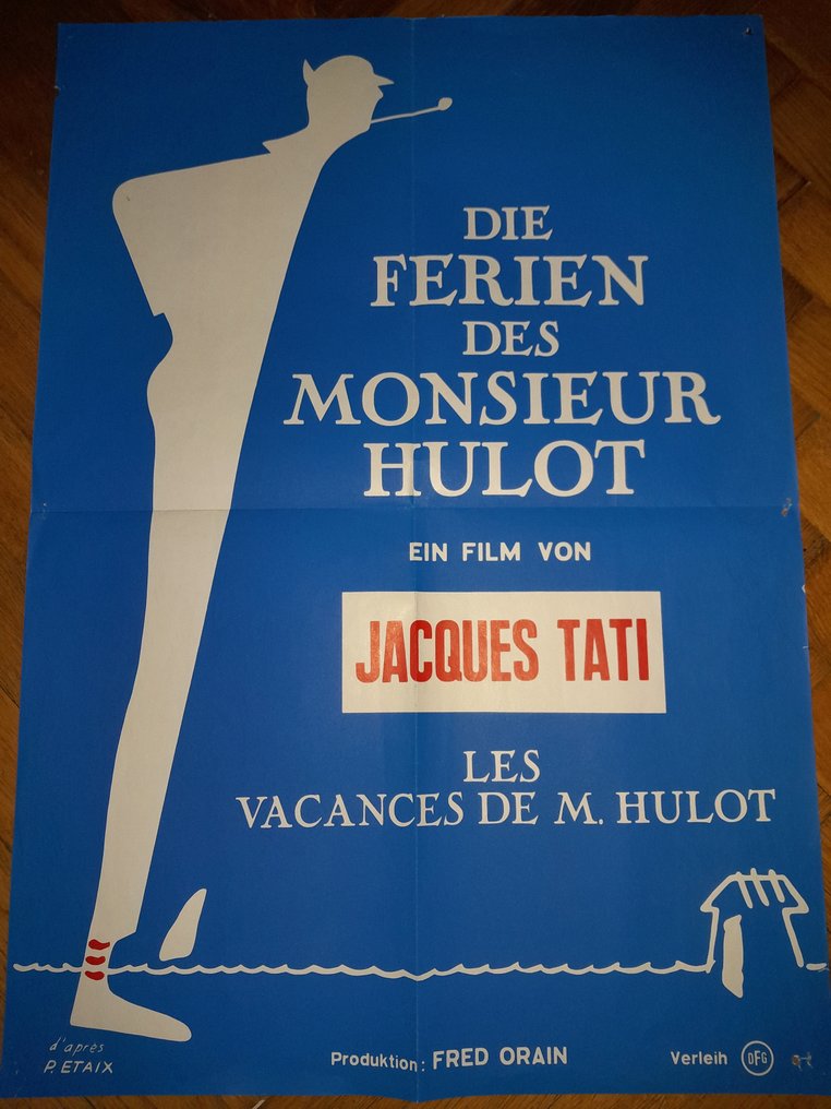 JACQUES TATI - VACANCES DE M.HULOT - década de 1950 #1.0