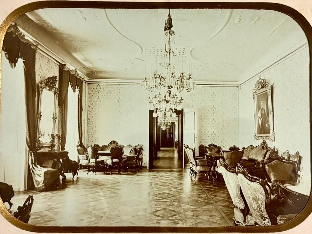 German photographer - “Die Kaiserzimmer im Benediktinerstifte zu Melk” #1.0