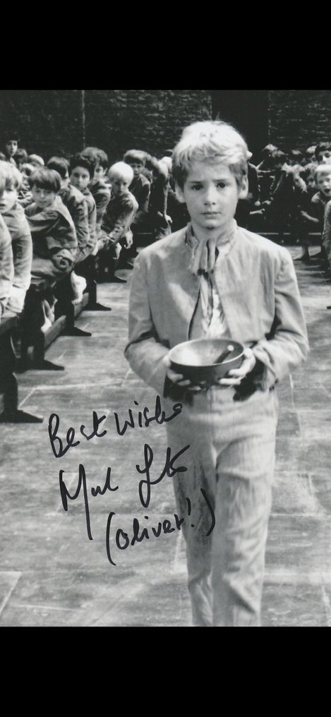 Oliver! - Signed by Mark Lester (Oliver Twist) #2.1