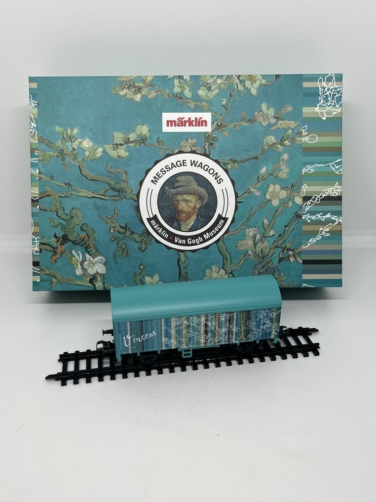 Märklin H0 - 48087 - Set di vagoni merci di modellini di treni (1) - Set di vagoni messaggio in edizione limitata Märklin x Van Gogh Museum con certificato e #3.2