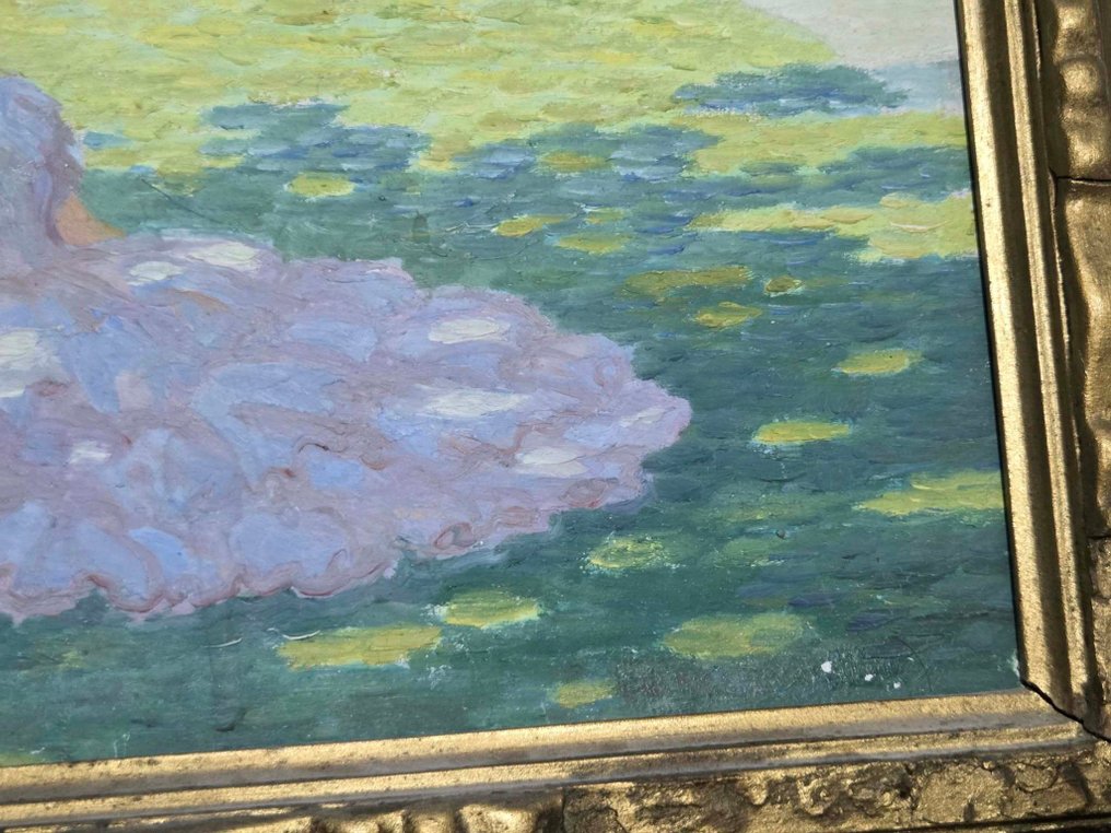 Attribute to Eugen Urbanski de Nieczuja (1877-1955) - Rest in the Garden #3.2