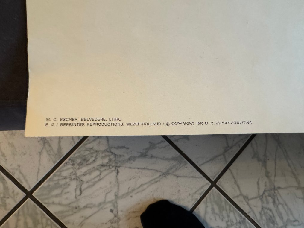 M.C. Escher (1898-1972) - Belvedère #2.1