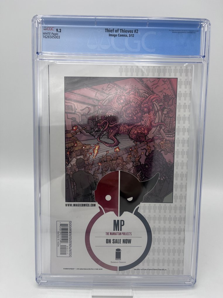 Thief of Thieves #2 - 1 Graded comic - 第一版 - 2012 - CGC 9.2 #1.0