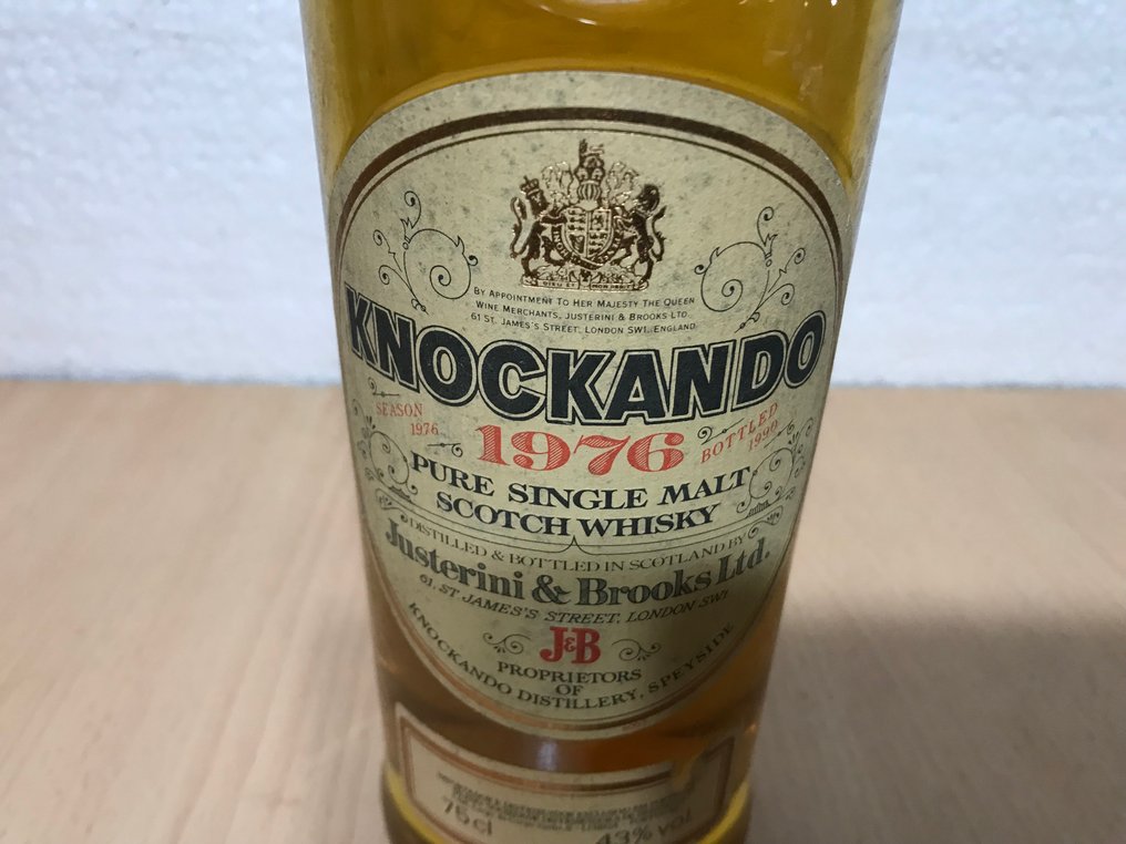 Knockando 1976  - b. 1990  - 75cl #2.1
