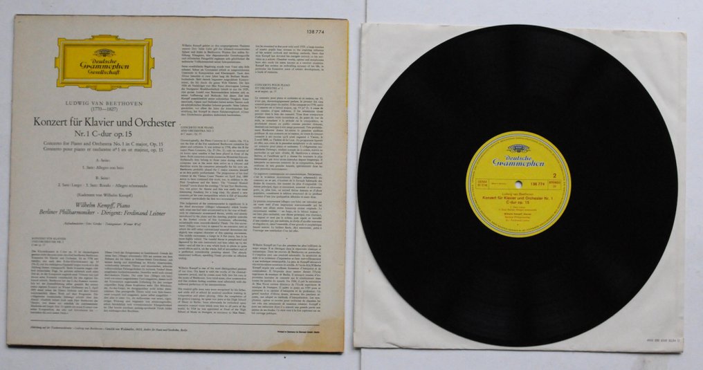 Beethoven - Collection of 18 albums and 2 boxed sets - Albums LP (plusieurs articles) - 1963 #4.3