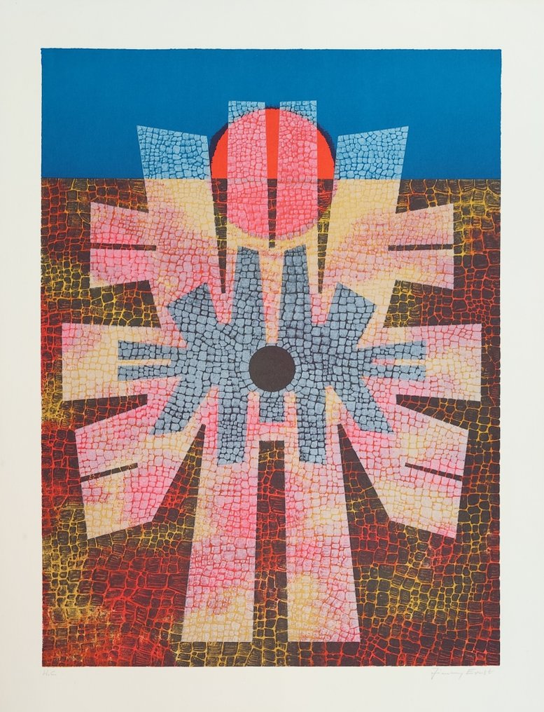 Jimmy Ernst (1920-1984) - Terra incógnita. 1974 #4.3