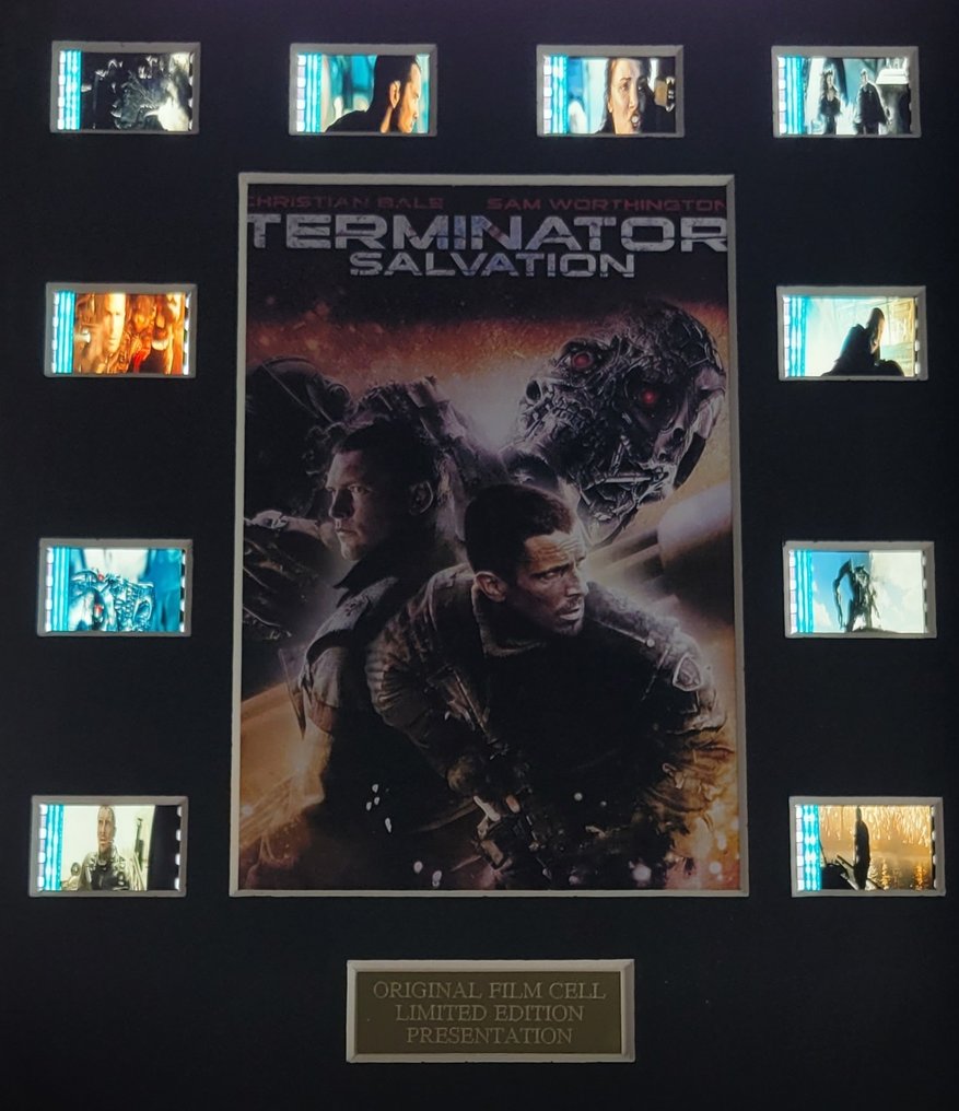 Terminator Salvation - Framed Film Cell Display with COA #4.3