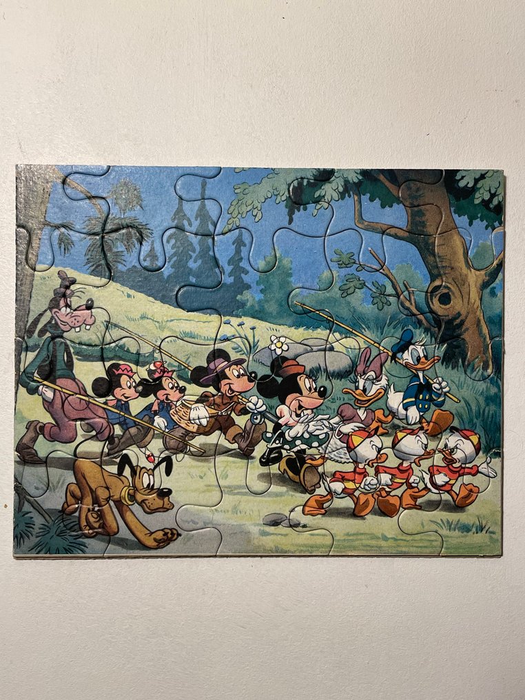 Mickey Mouse, Donald Duck - 1 Σετ 3 παζλ που εκδόθηκε από ZigZag- Γενεύη. - Walt Disney - 1960 #3.2