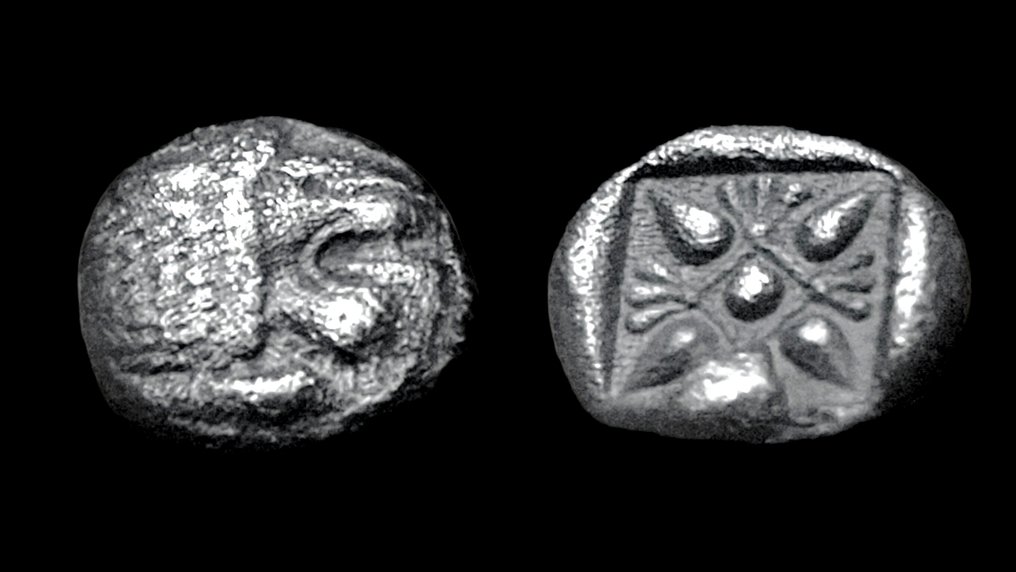 Jónia, Miletos Diobol late 6th-early 5th century BC  (Sem preço de reserva) #2.1