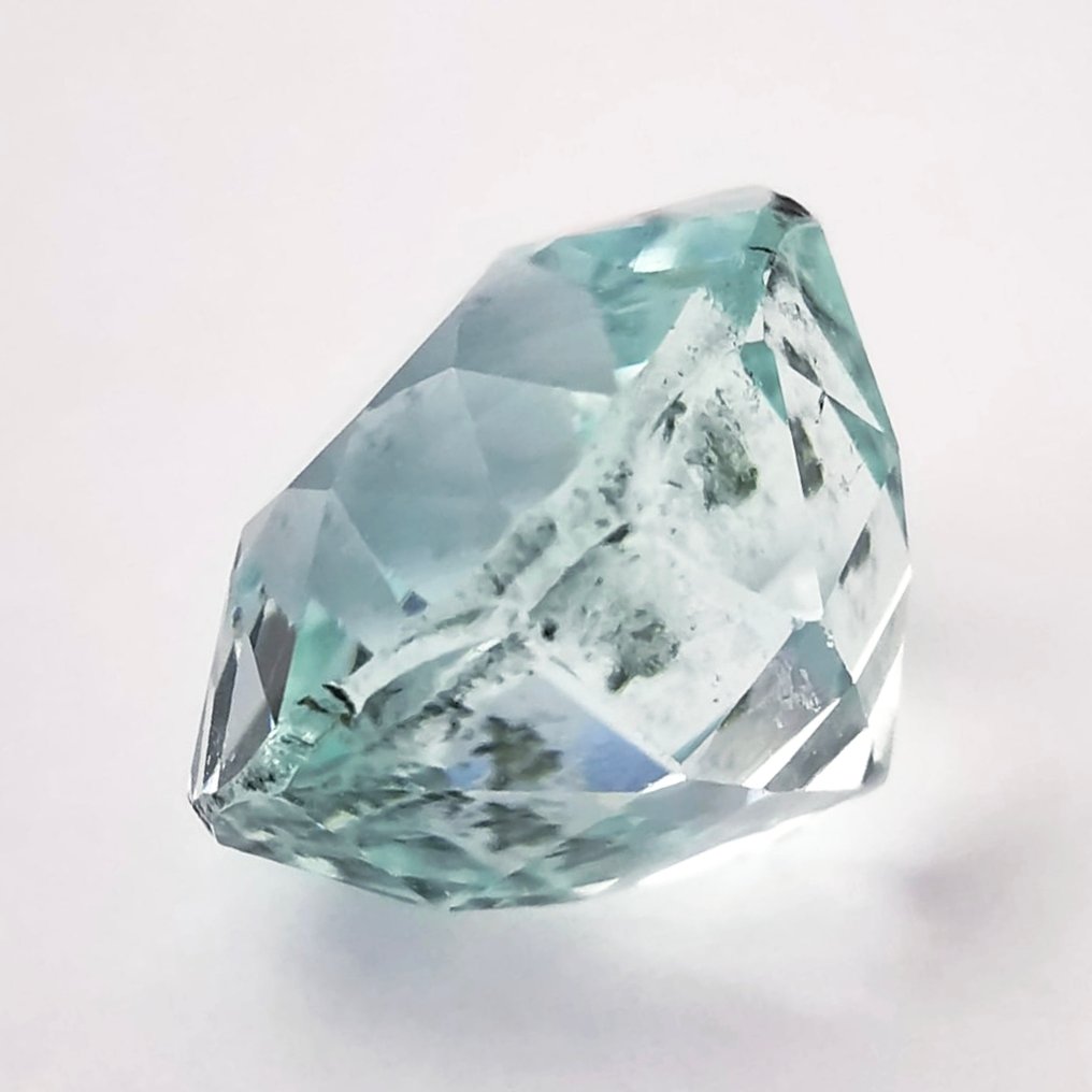 No reserve price Aquamarine  - 5.27 ct - Antwerp Laboratory for Gemstone Testing (ALGT) - Very Light Blue #1.0