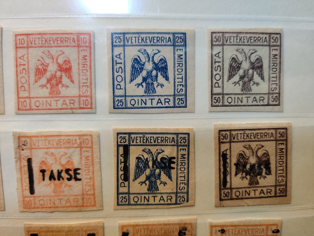 阿尔巴尼亚 1913/1974 - 阿尔巴尼亚收藏，分为两册 #1.0