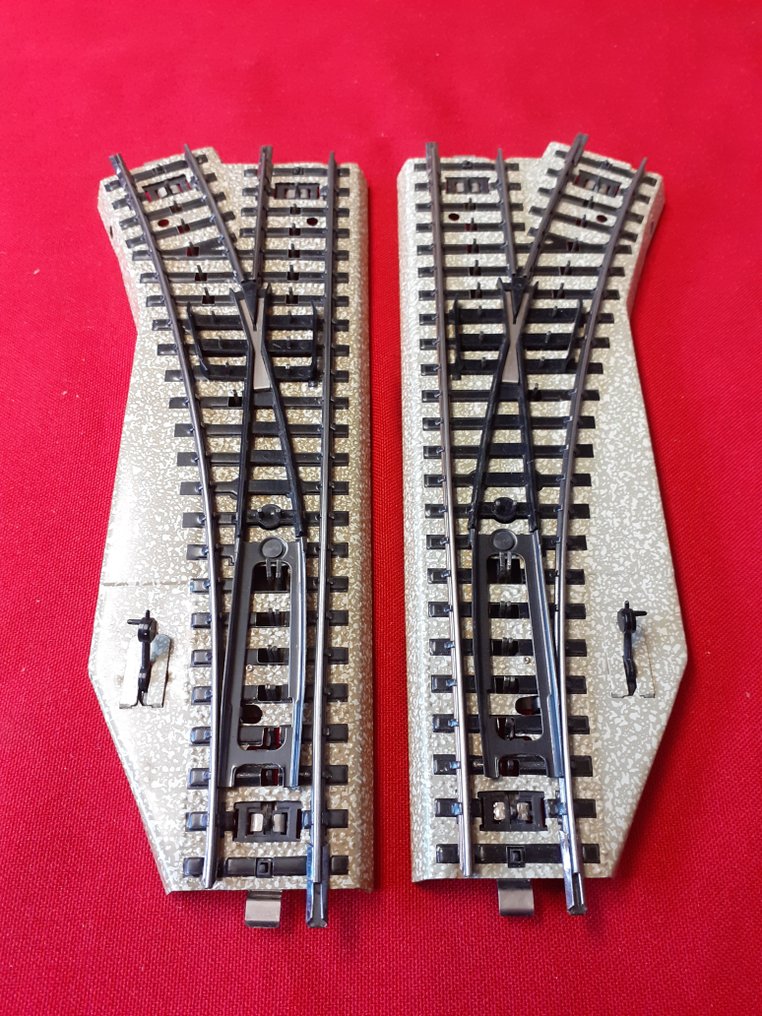 Märklin H0 - 5114/5142/5117/5118/5121/5221/7072 - 模型火車軌道 (13) - M-rail——电动和手动开关及配电箱 #4.3