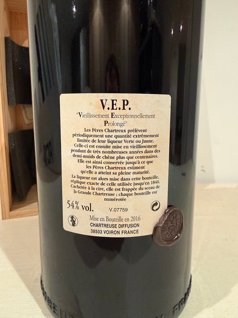 Chartreuse - VEP 2016 Jéroboam - Verte/Green - 3 Litres #3.2