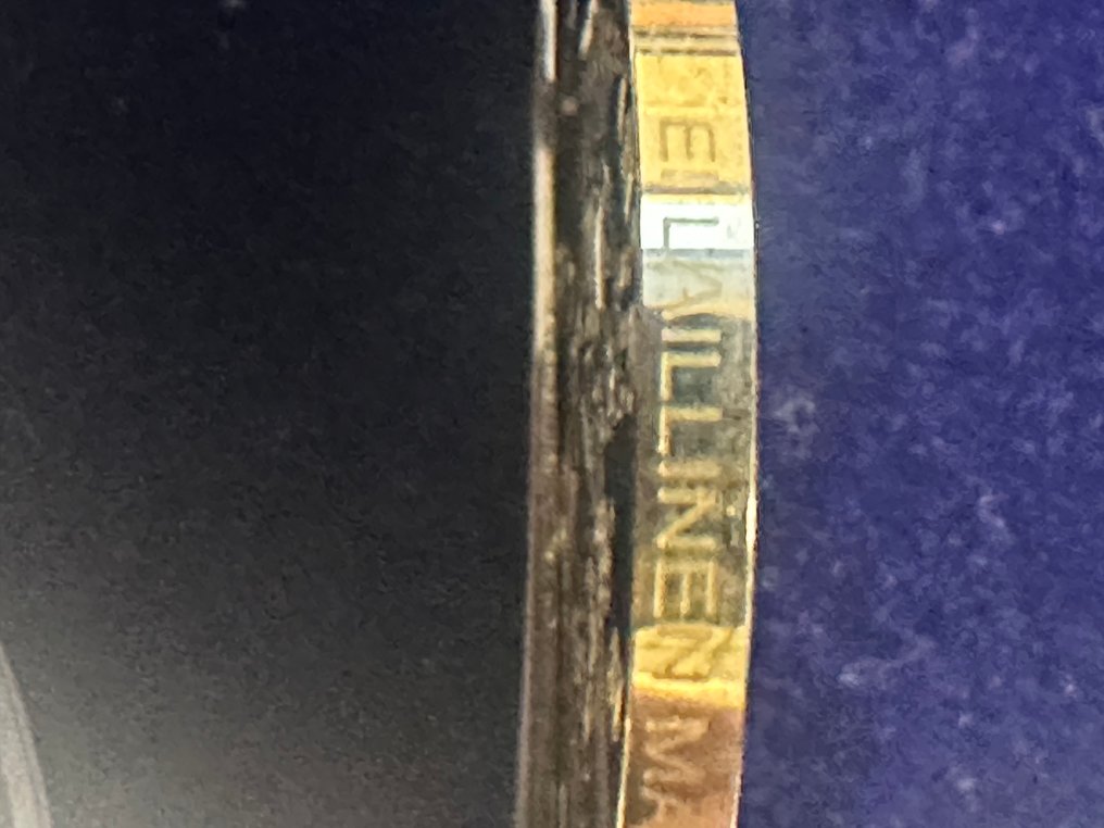 Finlanda. Lot of 7 medals: 1, 10, 50, 100, 200 Markkaa, part of the Set "Suomen markan history 1864-2001" 2005/2006 #3.2