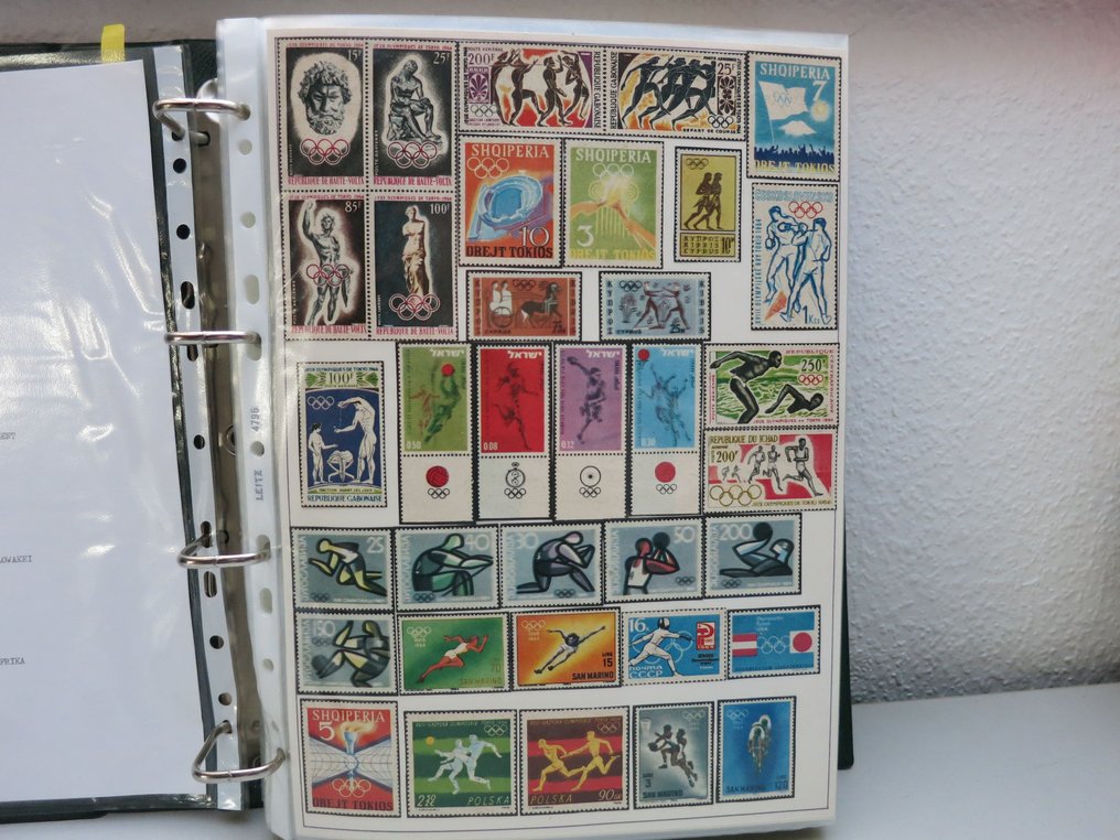 许多国家  - 系列——争夺运动荣誉的战斗——运动主题收藏 #2.1