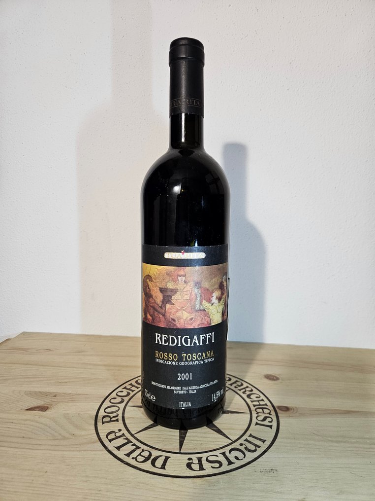 2001 Tua Rita, Redigaffi - Toskania IGT - 1 Butelka (0,75 l) #1.0