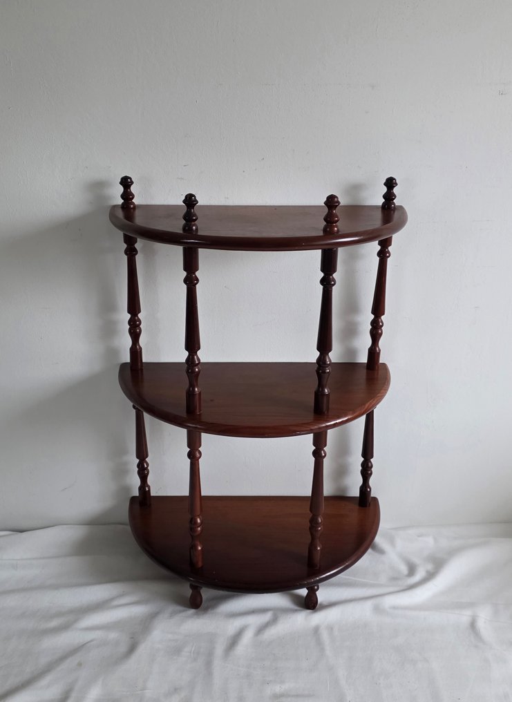 書櫃 - 桃花心木 - 半圆形架子 #2.1