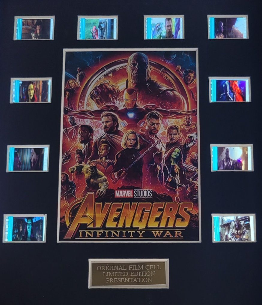 Avengers Infinity War - Framed Film Cell Display with COA #1.0