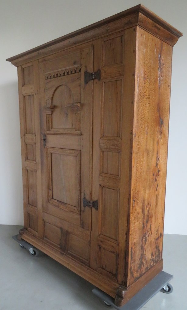 Armadietto - Quercia, Ferro battuto - Consegna possibile #1.0