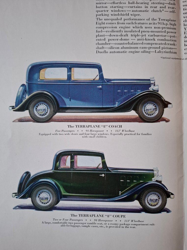 Brochure - Hudson-Essex - Terraplane "8" - 1933 #3.2