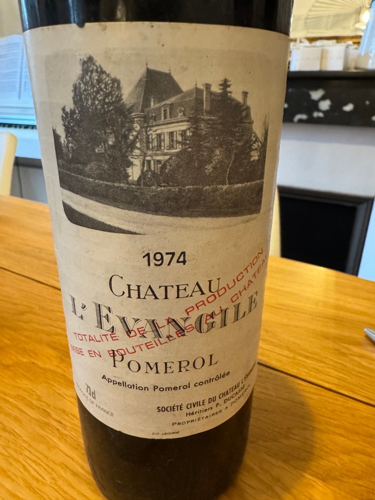 1974 Chateau l'Evangile - 波美侯 - 2 瓶 (0.75L) #3.2