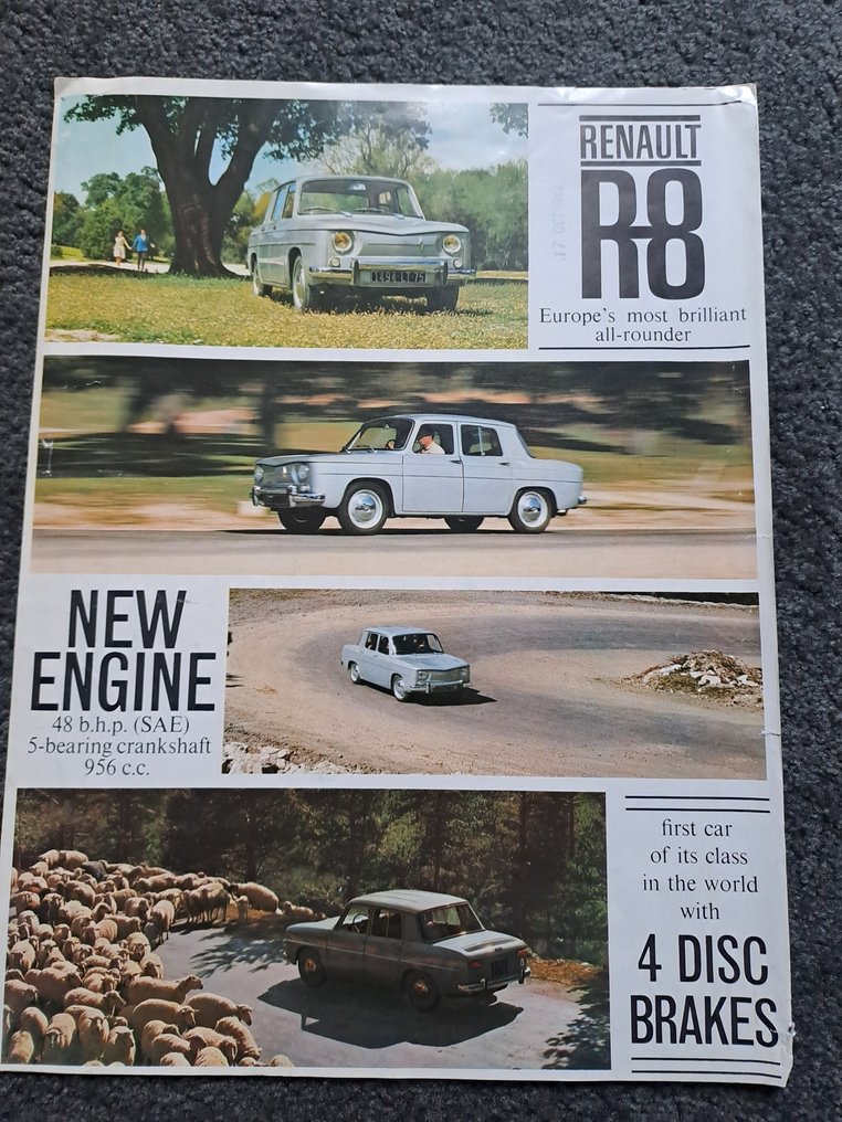 Brochure - Renault - Dauphine 4 8 10 16 en andere brochures - 1961 #4.3
