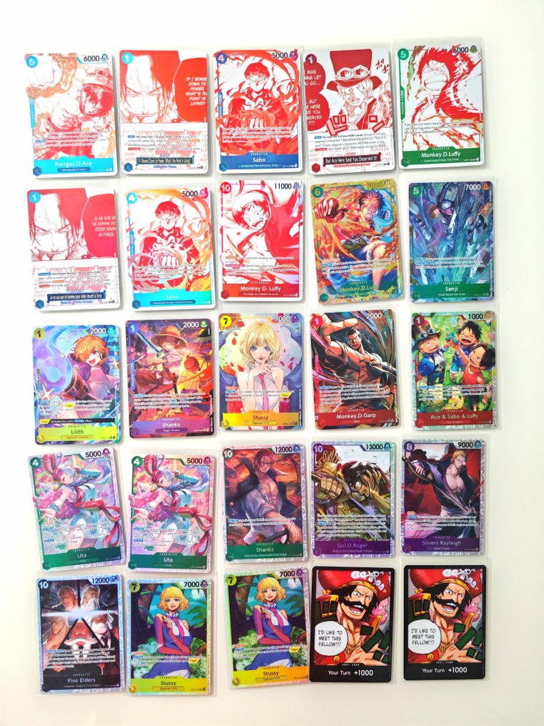 萬代 - 25 Card - One Piece - Monkey D. Luffy OP13 carrying on his will #1.0