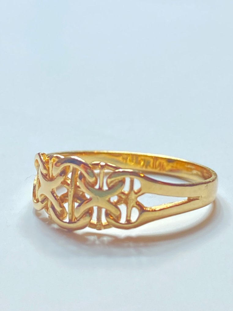 χωρίς τιμή ασφαλείας - Δαχτυλίδι - 18 καράτια Κίτρινο χρυσό #2.1