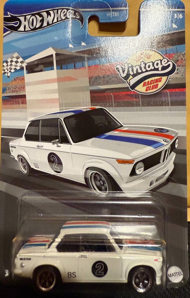 Hot Wheels 1:64 - Modellbil  (10) - BMW #2.1