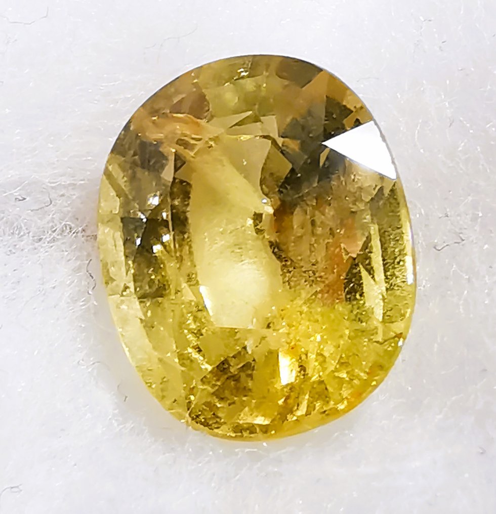 No reserve price - 1 pcs Yellow Sapphire - 4.40 ct - Instituto Gemólogico Español (IGE) #3.2