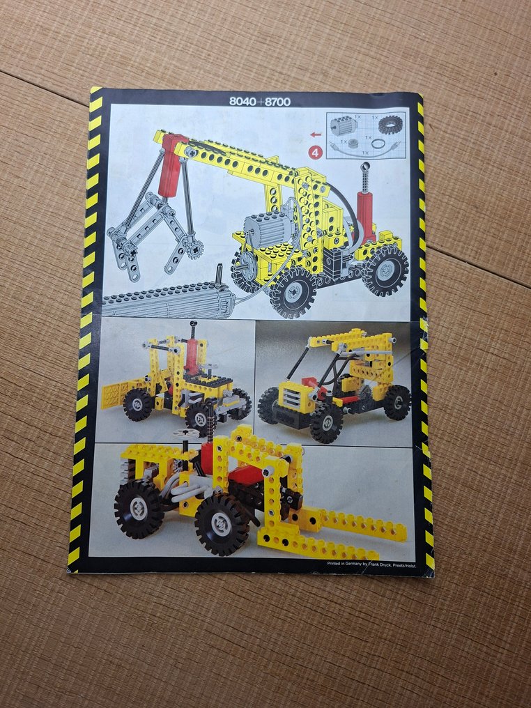 Lego Set - 8040 - Technic - LEGO Technic 8040 Pneumatic #1.0