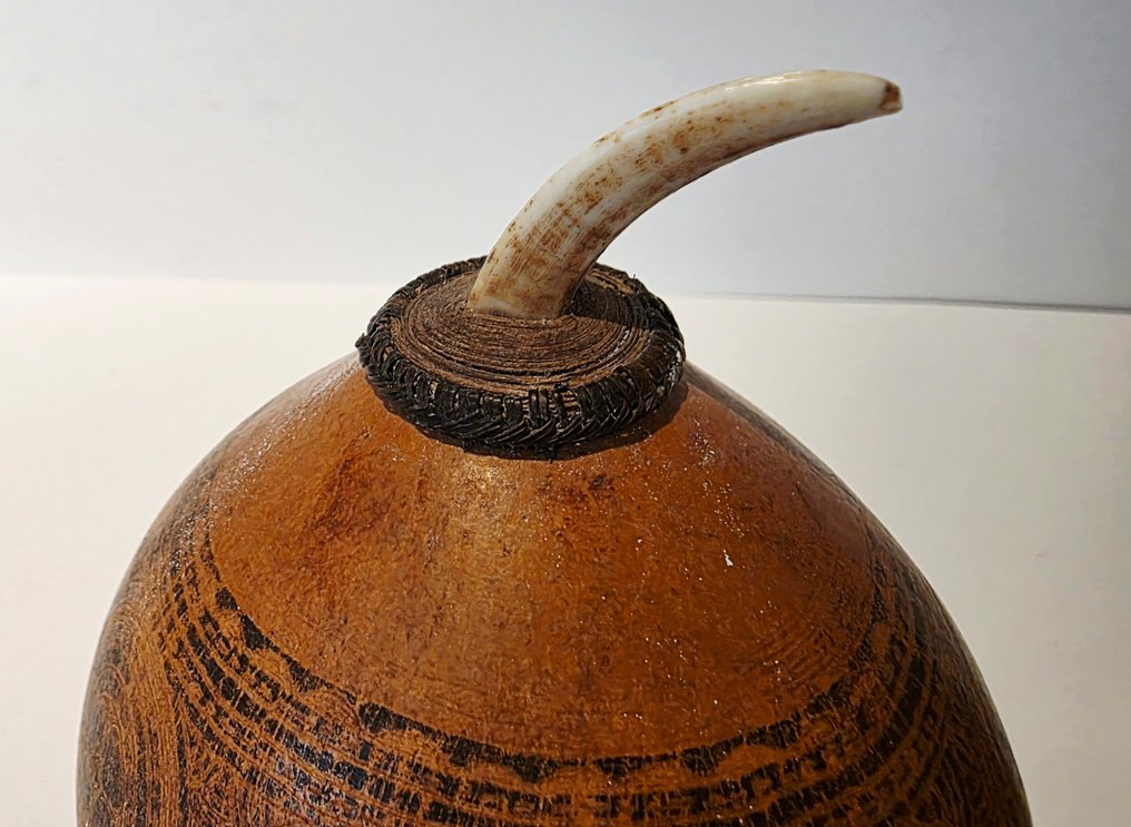 2个石灰容器 - 特罗布里恩群岛 - 前合作伙伴：Jac Hoogerbrugge - Massim - 巴布亞紐幾內亞 #2.1