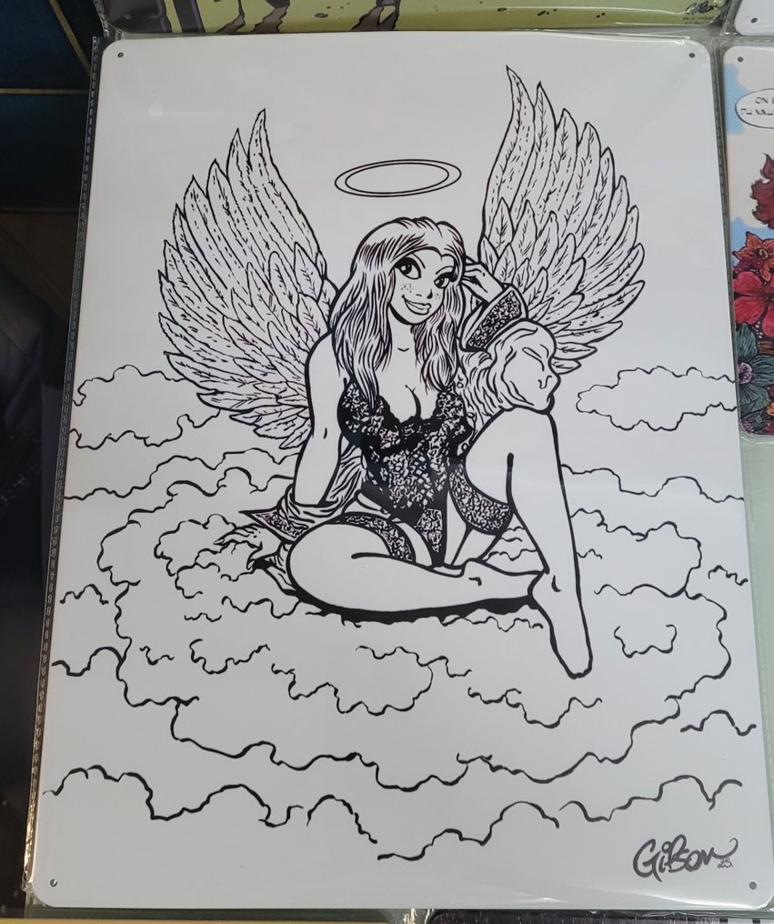 Pinup par Gilson - 13 Plăci din tablă #4.3