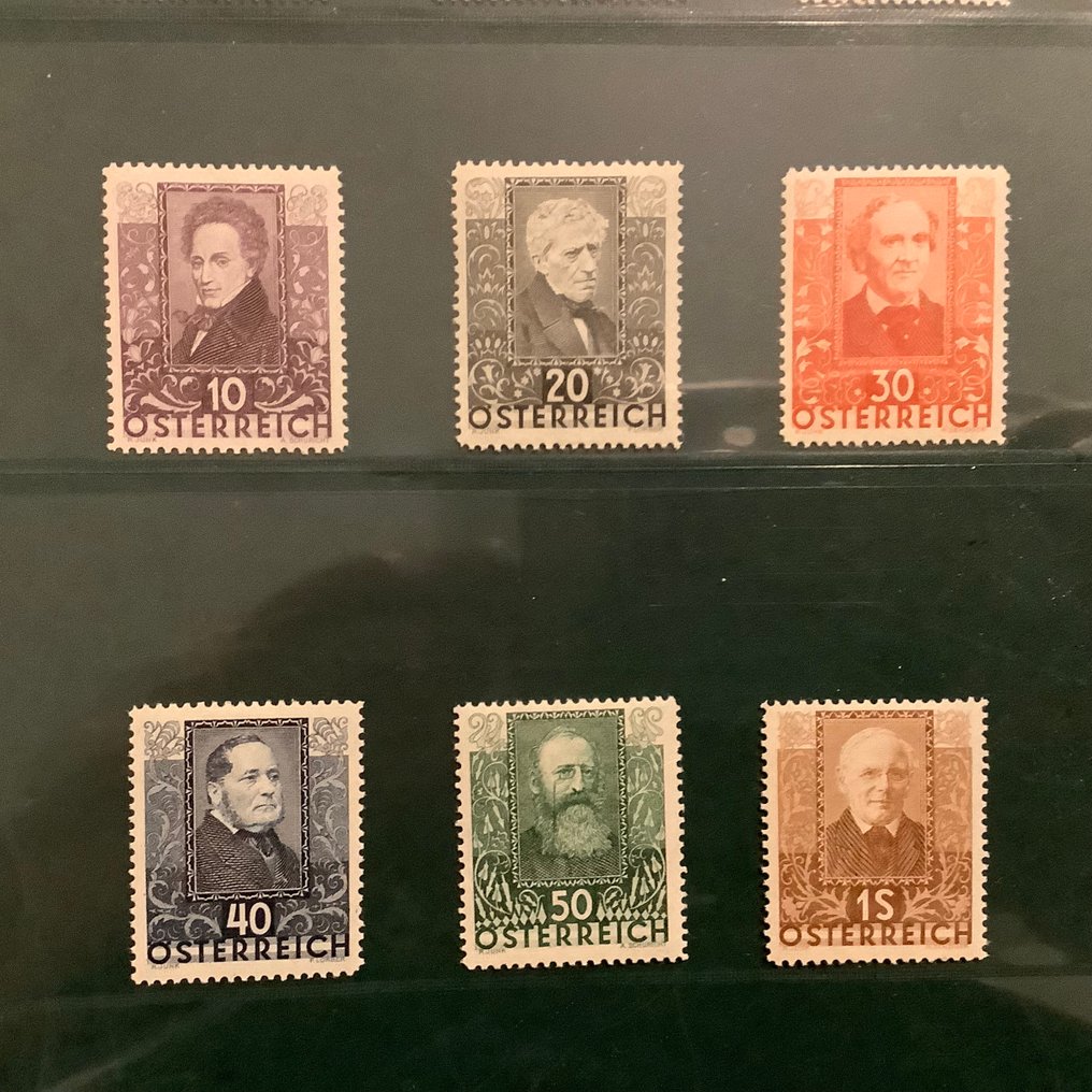 Αυστρία 1931 - Ολόκληρη η ετήσια έκδοση με rotary και ποιητή. - Michel 518/529 #4.3