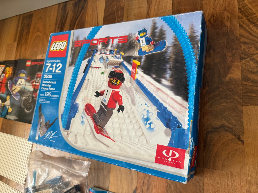 LEGO Set - 3538 - Sports - Snowboard Cross Race #2.1