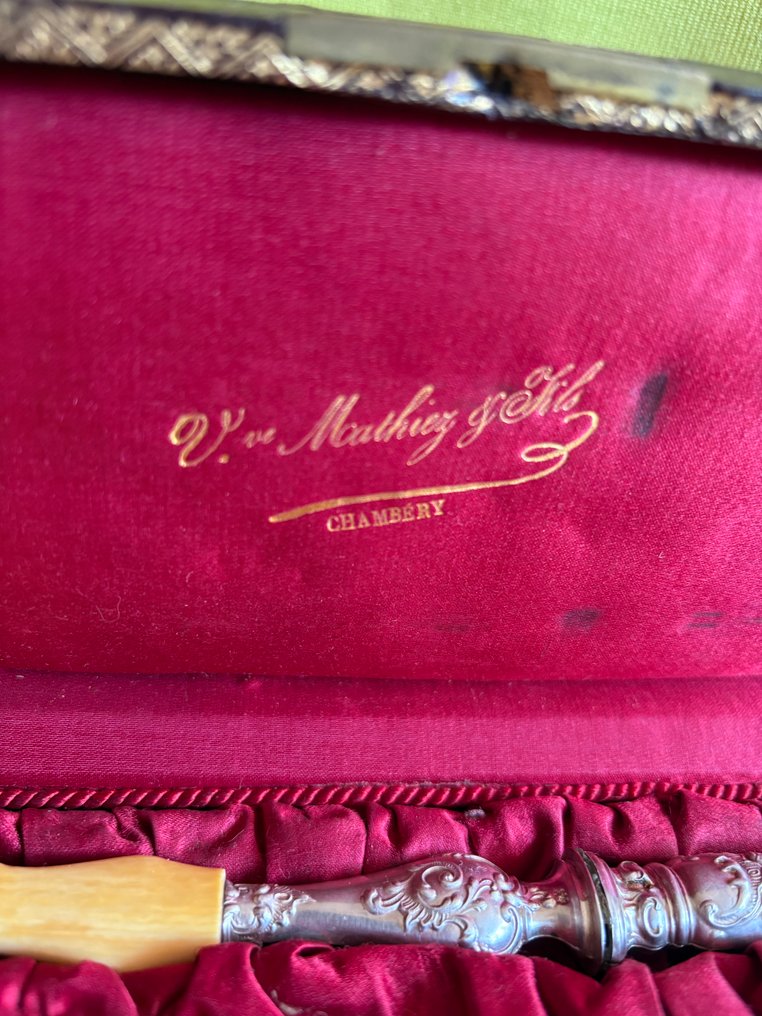 Salat-bestikk - .950 sølv - 1850-1900 #2.1