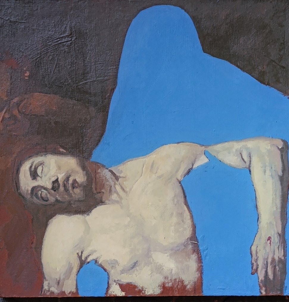 John David Jaramillo Cárdenas - Untitled, study after Daniele Crespi Pietà #1.0