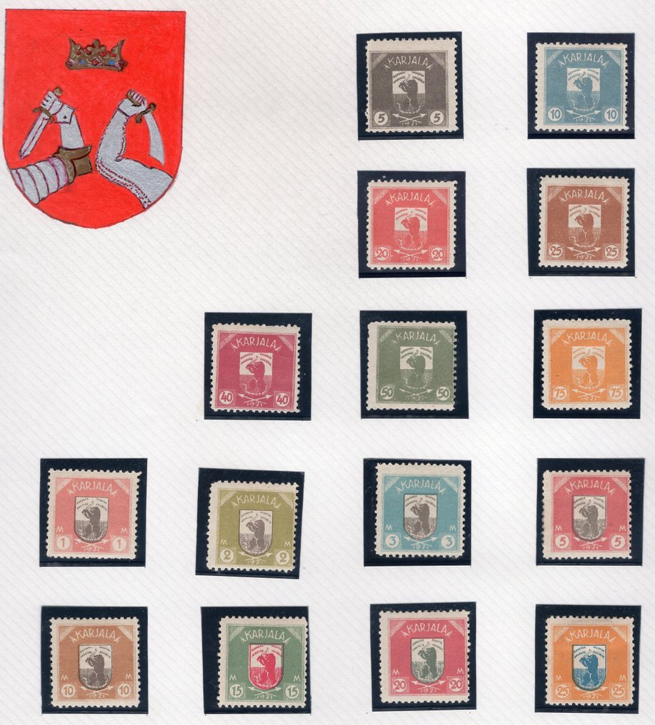 俄罗斯 1922/1960 - 卡累利阿是北欧的一个历史地区，分布在俄罗斯（卡累利阿共和国）和其他地区之间。 #2.1