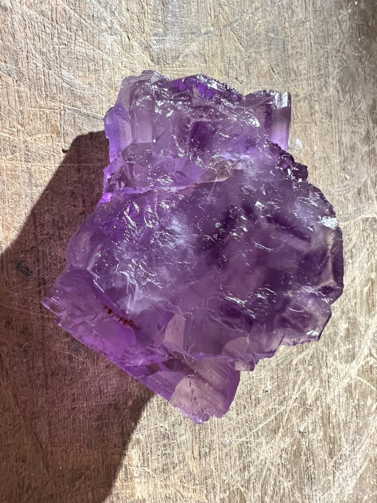 Φθορίτης Κρύσταλλος - Ύψος: 7 cm - Πλάτος: 5 cm- 194 g - (1) #1.0