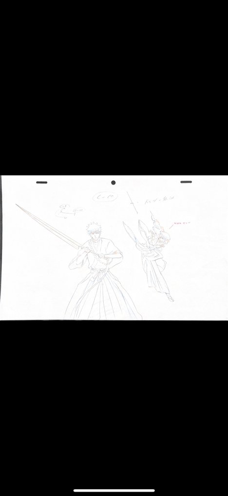 Tite Kudo - 1 Original preliminary drawing - bleach - Ichigo Kurosaki #3.2