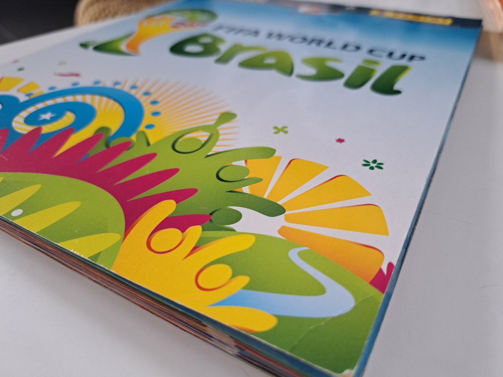 2014 Panini World Cup Stickers 萊納爾·梅西, Ronaldo Complet Bon de commande inclus 原始版本 Sticker album - 狀況優良(EX) #2.1