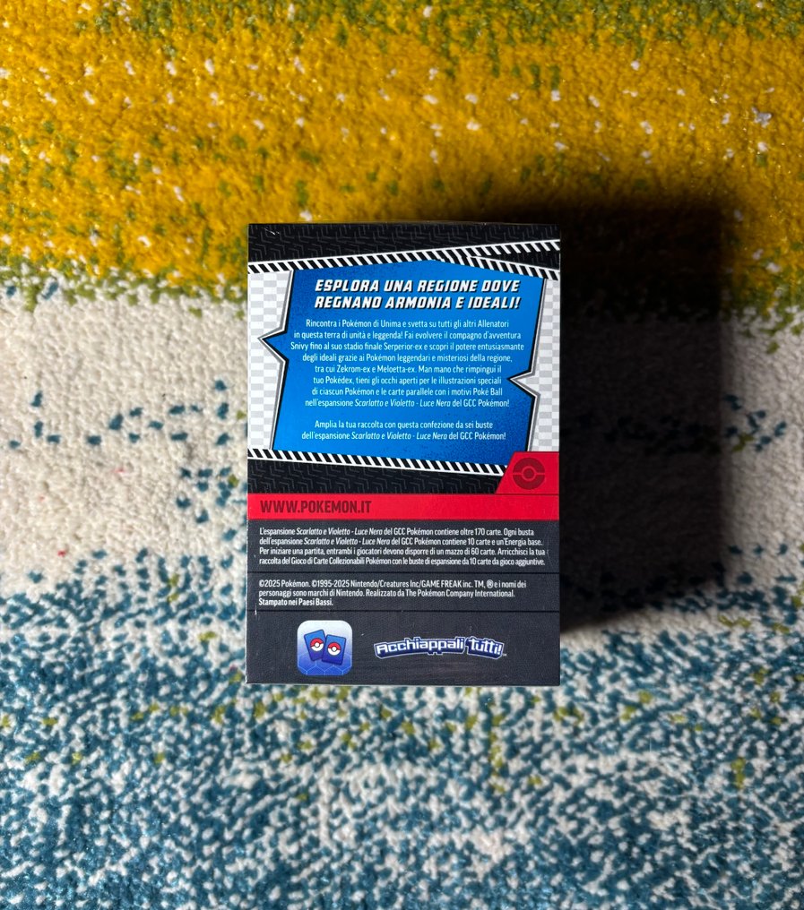 Pokémon - 1 Box - Luce Nera Bundle Booster ITA - Scarlet & Violet - Luce Nera #3.2