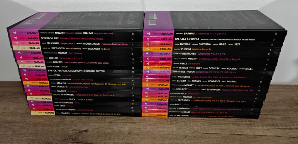 Herbert von Karajan - Herbert von Karajan (Les indispensables du classique) (40 x 2 CD) - Différents titres - Coffret CD - 2010 #2.1