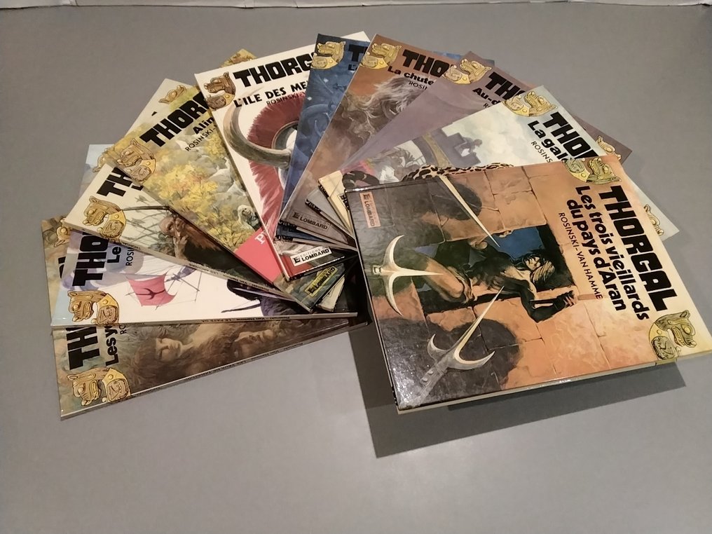 Thorgal T2 à T11 - 10x C - EO/Ré - 10 Album - 1980/1986 #1.0